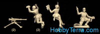 Waterloo 1815 AP034 1:72 figures. WWII Italian infantry, support group