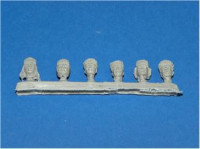 Soviet heads, #2, resin parts