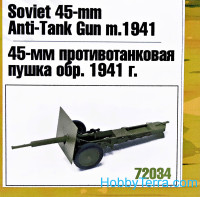 Soviet 45mm anti-tank gun m.1941