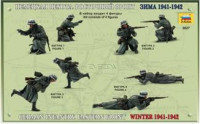 Zvezda  3627 German infantry, Eastern Front Winter 1941-1942