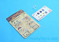 Zvezda 6173 Zvezda plastic model: British fighter Hurricane Mk-1