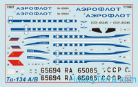 Zvezda  7007 Tu-134A/B-3 Civil airliner