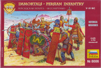 Persian infantry immortals, V-IV B.C.