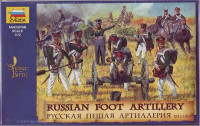 Russian foot artillery, 1812-1815