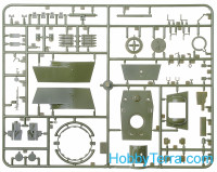Zvezda  set3539 Model Set. KV-1 Soviet heavy tank