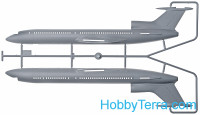 Zvezda  7004 Model Set. Tu-154 airliner