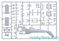 Zvezda  7273 Model Set. Mi-24A Hind Soviet attack helicopter