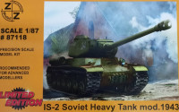 IS-2 Soviet heavy tank, mod. 1943