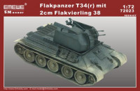 Flakpanzer T34(r) mit 2cm Flakvierling 38