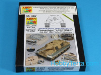 Aber  35-K07 Panzerjager "Jagdtiger" (Sd.Kfz.186), for Tamiya