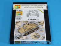 Israeli tank Tiran 5, for Tamiya