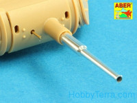 Aber  35-L212 Set of barrels for Soviet tank T-50 45mm 20K 1pcs.; 7,62mm DT 2pcs, for Hobby Boss kit