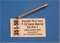 Barrel 1/35 76,2mm F-32 for Soviet tank KV-1