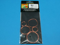 Wires set (diameter 0,2; 0,3; 0,4; 0,5; 0,6 mm, length 1m each)