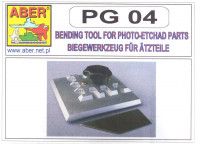 Bending tool for phote-etchad parts