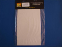 Polystyrene plates 195 x 315 x 0,75 mm x 3 pcs