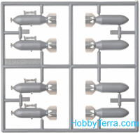 Academy  12291 US WWII Armament with ground service equipment