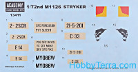 Academy  13411 Ground vehicle series. M1126 Stryker