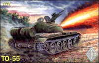 TO-55 Soviet flamethrower tank
