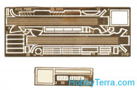 Photo-etched set for light tank T-70 from UM. cat#7222