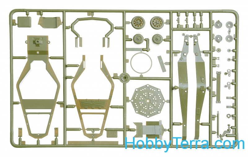 1:10スケールのM102 US 105mmの曲面 AFV-Club 35006 HobbyTerra.com