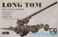 Long Tom M59 155mm cannon