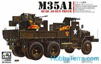 M35A1 truck with a gun (Vietnam War)