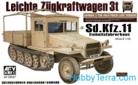 German 3 ton half-track Sd.Kfz.11, late version