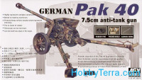 German Pak 40 75mm anti-tank gun