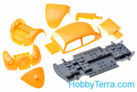 Airfix  J6023 VW Beetle - Yellow (Lego assembly)