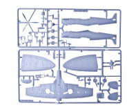 Airfix  55100A Supermarine Spitfire MkIa Starter Set (including paint, glue & brushes)