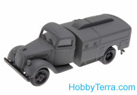 1:87 Ford V3000 tanker, grey color