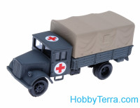 1:87 Opel ambulance truck, grey color
