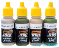 MIG (AMMO)  7206 Air Set. Argentinian colors vol.1