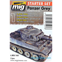 Weathering Set. Panzer grey set