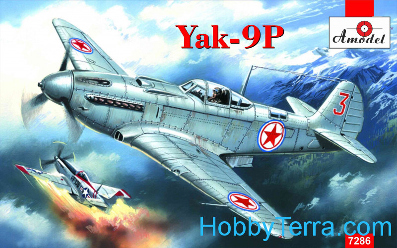 ヤコブレフヤク-9Pソ連戦闘機 Amodel 7286 HobbyTerra.com