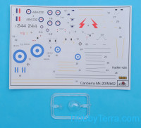 Amodel  1428 E.E.Canberra B. Mk-20/Mk-62 aircraft