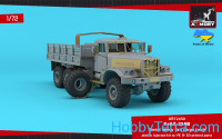 Armory 72450 プラスチックモデルキット KrAZ-255B ソビエト時代 ヘビーデューティー 6x6 貨物トラック