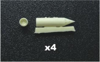 B-8M1 20x80mm unguided rocket pod (4 pcs. in the set)