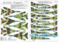 ART Model  Decal 1/72 for MiG-23UB