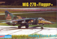 MiG-27M/D Flogger-J ground attack aircraft