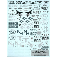 Authentic Decal  4850 Modern US NAVY  EA-6B Prowler  VAQ-135 Black Ravens  Last Ride