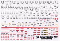 Authentic Decal  7224 Decal 1/72 E-2C Hawkeye/Hawkeye 2000 Atlantic Fleet. Re-release.