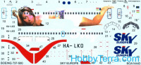 Decal 1/144 for Boeing 737-500 