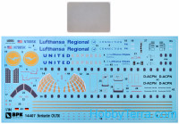 Big Planes kits  14407 Bombardier CRJ-700 Lufthansa Regional