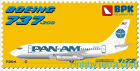 B 737-200 Pan American World Airways (Pan Am)