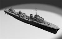 Combrig  3553FH French Terrible Destroyer , 1936 (End War Fit) (Full Hull version)