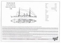 Combrig  70082 USS Atlanta Cruiser, 1886