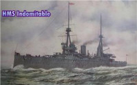 HMS Indomitable Battlecruiser 1908