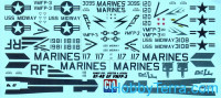 CTA  7201 Decal 1/72 for RF-4B of VMFP-3